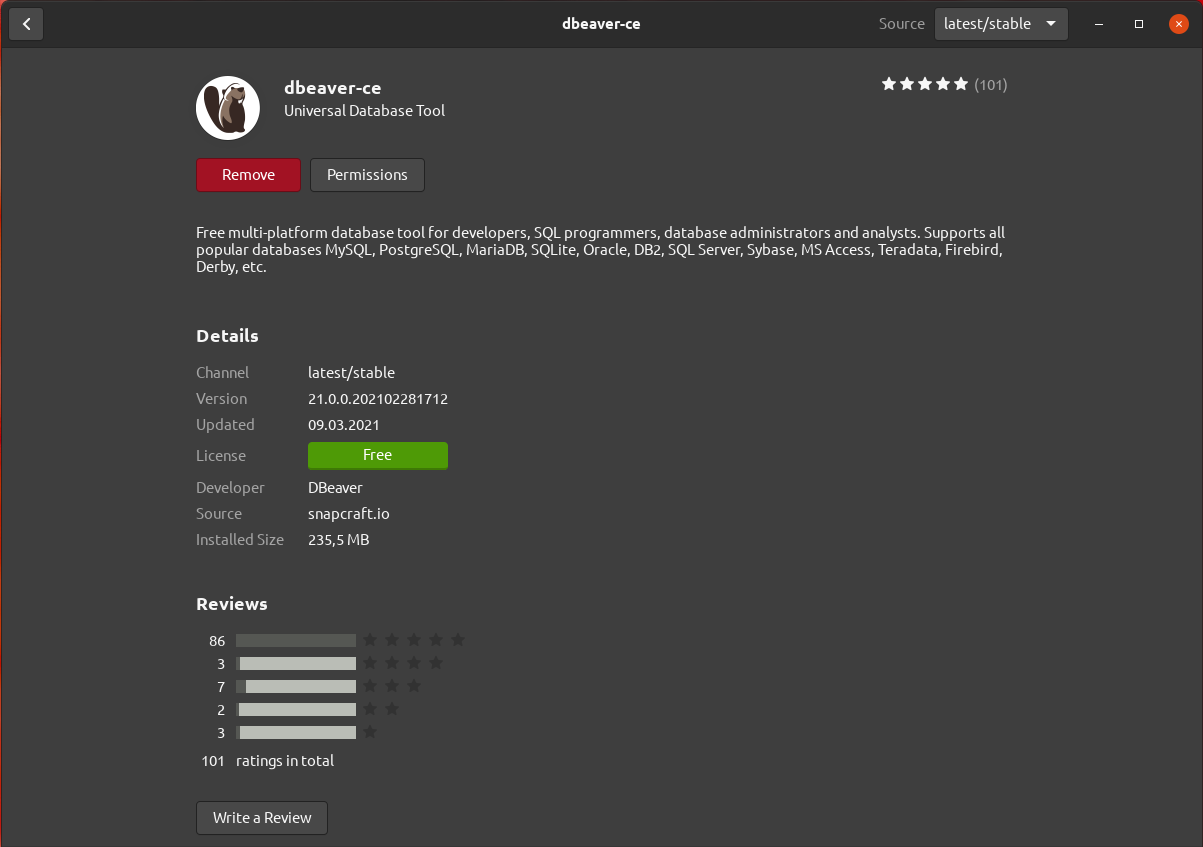 Завершение установки программы