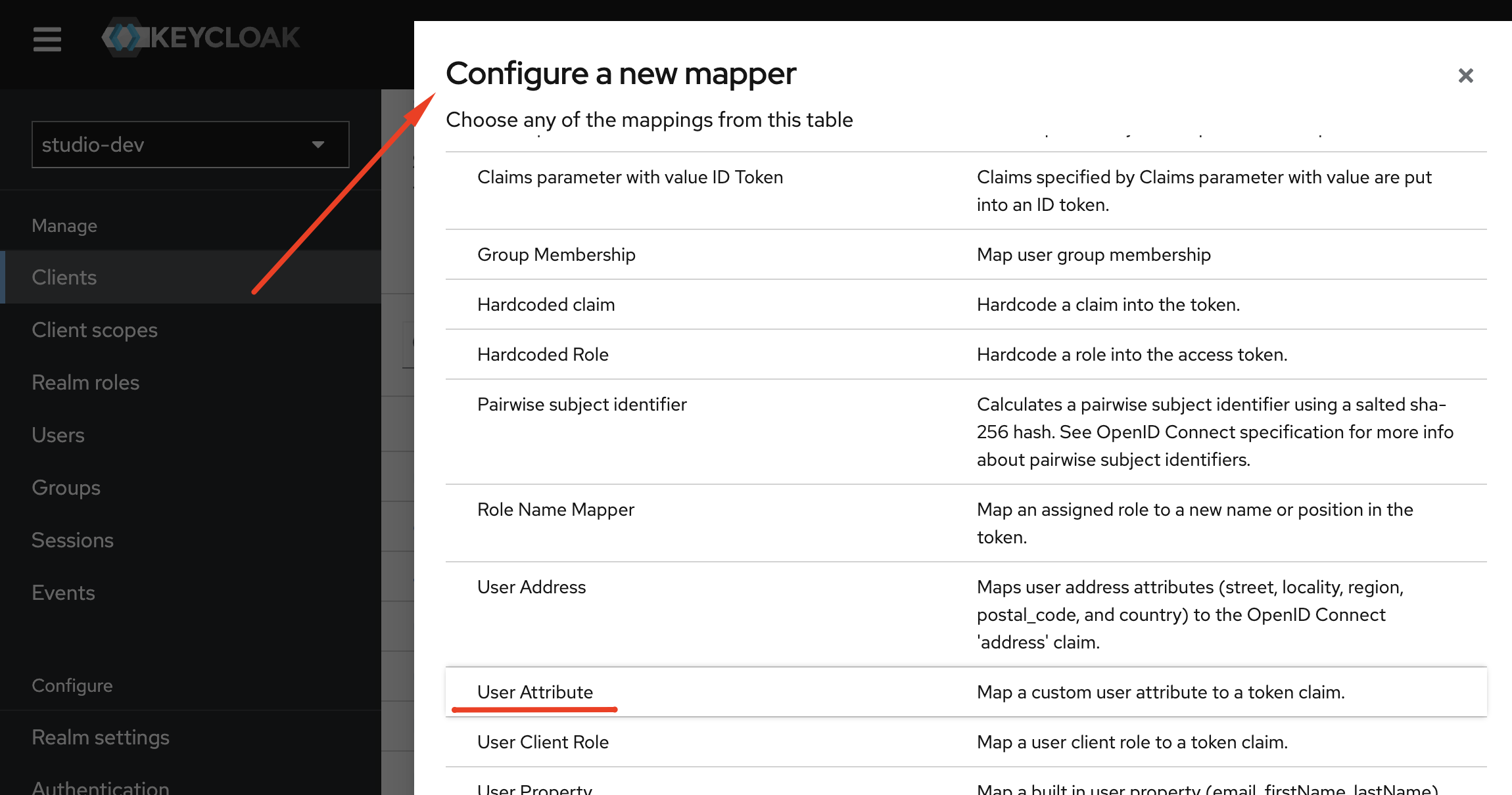 Выбор типа Mapper атрибута для organization_ogrn
